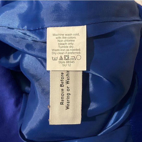 Jcrew blue skirt sz 12 - Picture 6 of 7